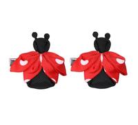xbiez Colorful Cartoon Animal Hair Clip for Girls Kid Barrettes Ribbon Ladybirds Handmade Hairpins Lovely Hairpins
