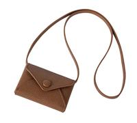 xbiez Compact PU Crossbody Bag Stylish Everyday Shoulder Purse Card Holder Suitable For Daily Commutes And Social Event Fashion Square