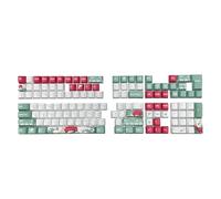 xbiez Customizable PBT Keycaps Set Coral Sea Pattern XDA/OEM Keycaps For Mechanical Keyboards,Thai Keycaps Solid Builds