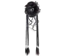 xbiez Dragon Bun Braided Hair Circles Sweet Cool Girls Hot Girl Hairpiece for Daily and Special Event