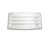 xbiez Durable Dress Cummerbund Enhances Your Formal Look and Exude Confidence at Galas Banquet and Special Celebrations White