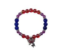 xbiez Elegant Glass Bead Butterfly Pendant Handchain For Fashion Enthusiasts Handmade Friendship Wristchain