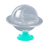 xbiez Elegant Hamster Bathtub Box Small Pet Animals Cage Accessories Planet Shape Small Animal Cage Sand Bath