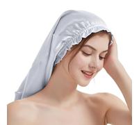xbiez Elegant Women's Hat Breathable Silk Headwear Hat Mulberries Silk Hat Hair Care for Ladies