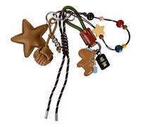xbiez Exquisite Tassels Star Charm Handmade Hanging Pendant Suitable For Backpack Decoration And Home Ambiances Backpack Charm