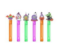 xbiez Halloween Bubble Wand with Refillable Solution Safe for Kids Activities Outdoor Fun and Community Engagement Bubble Toy for Parties
