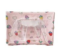 xbiez Hamster Playtent Small Animals House Hideout Nest Playtunnel Rabbit Bed Corner Cage Accessories for Chipmunk Hedgehog