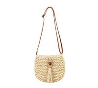 xbiez Handwoven Straw Bag For Women Vacation Bohomian Beach Purse Shoulder Purse Wicker Crossbody Bags With Tassels Fashion Bag