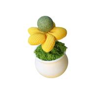 xbiez Indoor Catnips Flower Pots Toy Cats Enhancing Mood And Activity Entertainment Pet Catnips Teaser Toy Kittens Gift Cats Behavior Improvement