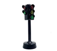 xbiez Kids Traffics Training with Realistic Signals Indicators Audible Beep Educational STEM Toy Button Battery Powered Interactive Stop Light Teaching Aid