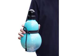 xbiez Leakproof Water Bottle Drinking Bottle For Gym Running Travel 1000ml Gourd Shape Water Sports Sports