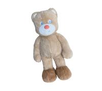 xbiez Luxurious Plush Animal Sleep Friend | Learning Motivation Stuffed Toy for Children's Birthday & Nursery Decorator Brown Plush Blue Eyes Bear