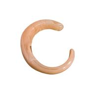 xbiez Minimalists Translucent Resin Soft Color Floral Art Portable Jewelry for Special Occasions Comfortable Resin Daily Wear