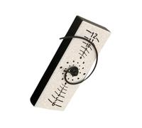 xbiez Modern Fibonaccis Clock With Unique Time Display Spirals Pointers Quiet Movement Wall Clock For Techs And Math Lover