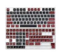 xbiez PBT Double Shot Injections Profile Keycap Set, 142Pieces, 2 Tone Design for Mechanical Keyboards