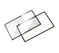 xbiez Replacement Top Glass Screen Lens Cover Upper LCD Screen Len Front Cover for 3DS XL / New 3DS XL