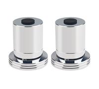 xbiez Set Of 1/2/4pcs Anti Vibrate Aluminum Alloy Foot Pad For Amplifiers And Loudspeaker With Adjustable Height Features Shock Absorbing Stand