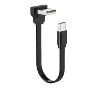 xbiez Small 90Degree USB Type C To USB2.0 Cable 65W Fast Charging &480Mbps Data Sync USB Type C Charging Cable Fast