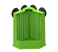 xbiez Space Saving Reptiles Feeder With Strong Suction Cups Wall Mounted Terrariums Corner Feeder For Bearded Dragons