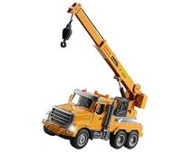 xbiez STEM Learning Mixer Truck Toy Realistic Sound Effects Illuminated ABS Construction Vehicle for Kids Activities Multifunctional Inertia Mixer Truck