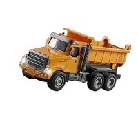 xbiez STEM Learning Mixer Truck Toy Realistic Sound Effects Illuminated ABS Construction Vehicle for Kids Activities Multifunctional Inertia Mixer Truck