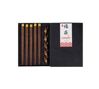 xbiez Sustainable Wood Chopsticks and Stable Holder Wooden Tableware Kitchen Dining Essential for Family Gatherings Nonslip Chopstick Holder Kitchenwares