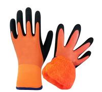 xbiez Thermal Work Gloves Snow Shoveling Anti Slip Freezer For Men & Women Waterproof With Insulated Warm Liner Flexible Outdoor Gloves