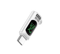 xbiez Type-C Adapter With Current Voltages Charging Tester Detector 240W 80Gbps Digital Display USB C Male To Female Multiple Screen Collaboration