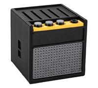 xbiez Unique Pick Box Light Weight Display Stands Speakers Shape Guitar Pick Storage Cases Musical Instrument Accessory Guitar Plectrum Cases Display Stands Easy to Carry