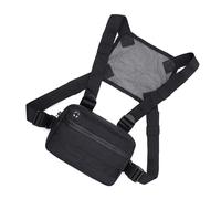 xbiez Vest Bag Light Weight Nylon Chest Bag Adjustable Strap Hiking Chest Pack For Camping Cycling Mountaineering Compact Outdoor Backpack