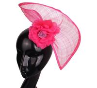 xbiez Vintage Styles Fascinator Headband Top Hat Headband Hair Accesories Hairpiece for Parties and Evening Gatherings
