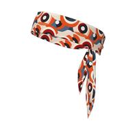 XBKGOHA design target Pattern Sports headscarf, sweat absorbing and breathable, motion headband, double-sided kerchief