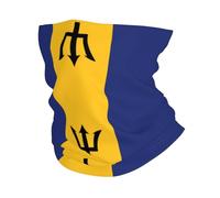 XBKGOHA Flag of Barbados Pattern sports headscarf breathable sweat absorbing, face mask, wrist guard