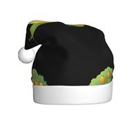 XBKGOHA Little yellow duck under the pear tree Printing Christmas Hat for Adult quality accessory soft, lightweight, and fluffy