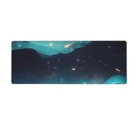 XBKGOHA Science Fiction Stars Picture Extra Large Mouse Pad Strong Adhesion, Durable, Precise Locking Edge 12x31.5in