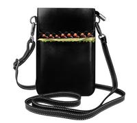 XBKGOHA Small Cell Phone Purse 7.6x4.9in Migrating Ant Colonies Printing Leather Crossbody Flap Phone Case For Women, Perfect For Walking, Camping