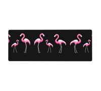 XBKGOHA The Cheerful Family Of Cranes Picture Extra Large Mouse Pad Strong Adhesion, Durable, Precise Locking Edge 12x31.5in