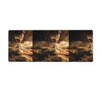XBKGOHA The Hourglass Sands Of Time Picture Extra Large Mouse Pad Strong Adhesion, Durable, Precise Locking Edge 12x31.5in