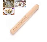 XBLDMJY Short Rolling Pin，Small Rolling Pin,Dumpling Rolling Pin,9 Inch- Mini Wood Rolling Pin for Fondant,Pie Crust, Cookie，Small Baking Cooking Tool