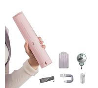 XBLTCM Mini Portable Clothes Drying Rack,Clothes Dryer,Multifunctional Dryer,Energy saving,for Apartments RV Travel (Color : Pink)