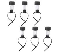 XBOKA 6Pcs Solar Power Aboves Ground Pool Lights Waterproof Lamps for Outdoor Swimming Pools Energy Efficient Lighting