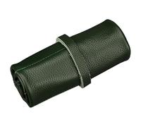 XBOKA Genuine Leather Watch Roll Travel Case for Mechanical Watches Sophisticated Soft Lining Timepieces Storage Sleeve