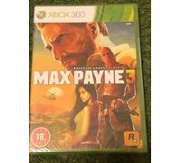XBOX 360 ROCKSTAR GAME MAX PAYNE 3 III PAL BRAND NEW SEALED MINT