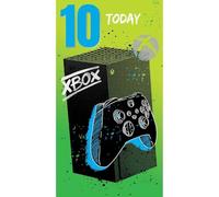 xbox, age 10, birthday card