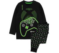 Xbox Boys Black Game Controller Long Sleeve Long Leg Pyjama Set [dis] - 8-9 Years