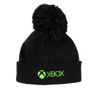 Xbox Boys Black Logo Bobble Hat (One Size)