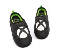 Xbox Boys Black Logo Mule Slippers - 3 UK Child