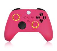 Xbox Controller, RGB LED Light 2.4GHz Wireless Controller Compatible with Xbox One X/S Series X/S, 3.5mm Audio Jack & Rechargeable Battery, Deep Pink
