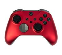 Xbox Elite Series 2 Custom Soft Touch Controller - Soft Touch Feel, Added Grip, Metallic Red Color - Compatible with Xbox One, Series X, Series S