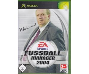 XBOX Football Manager 2004, EA-Sports (German version)